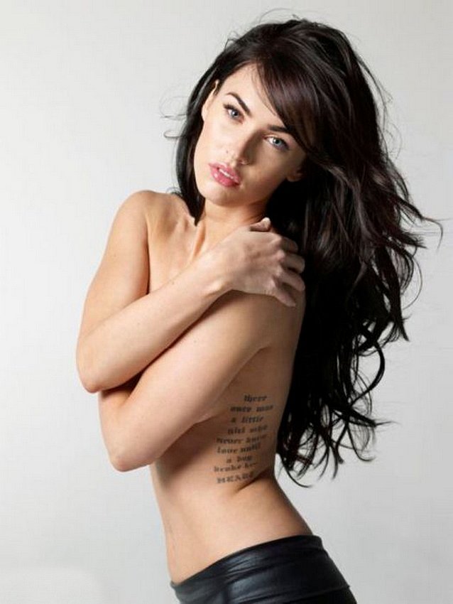 Megan Fox naked
